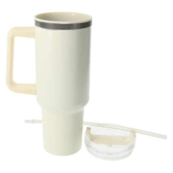 40oz hydraquench tumbler with handle New White - Picture 2 of 2